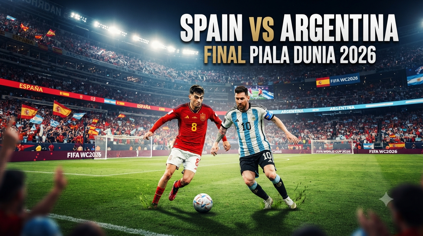 Jalalive Streaming Spanyol vs Argentina Final Piala Dunia 2026 Dini Hari Ini Pukul 02.00 WIB – Perebutan Trofi Dunia yang Paling Ditunggu