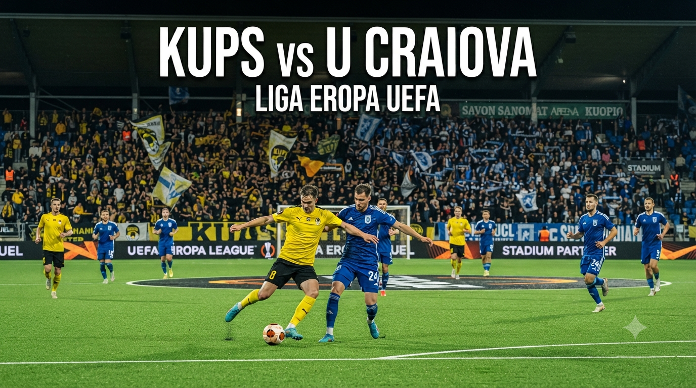 KuPS vs U Craiova Liga Eropa UEFA Malam Ini Pukul 22.00 WIB Siap Menghibur Bersama Score808 Sepanjang Pertandingan